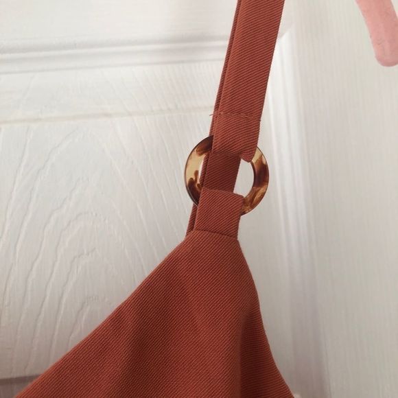 Topshop Orange Tilda Ring Camisole - Picture 5 of 7